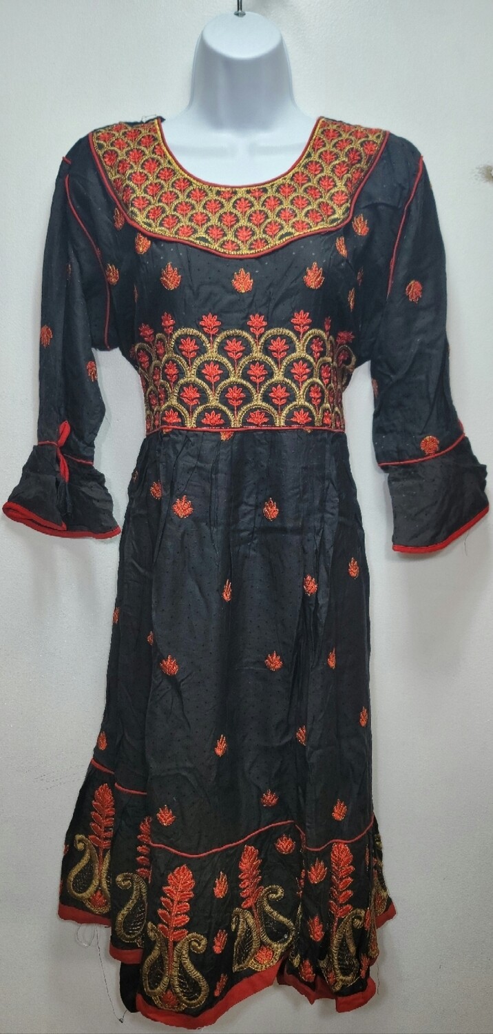 Embroidery Long Cotton Kurtis