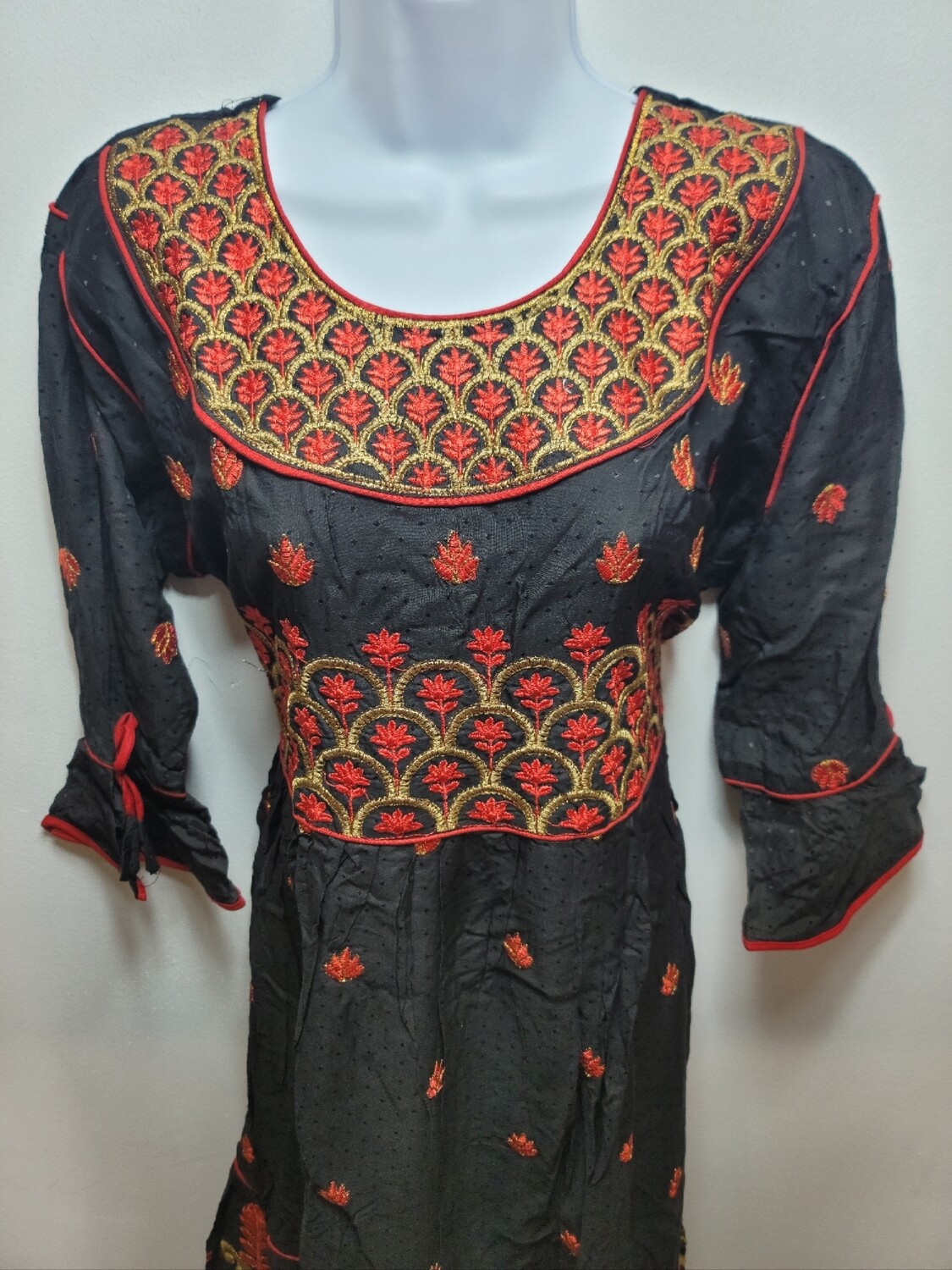 Embroidery Long Cotton Kurtis