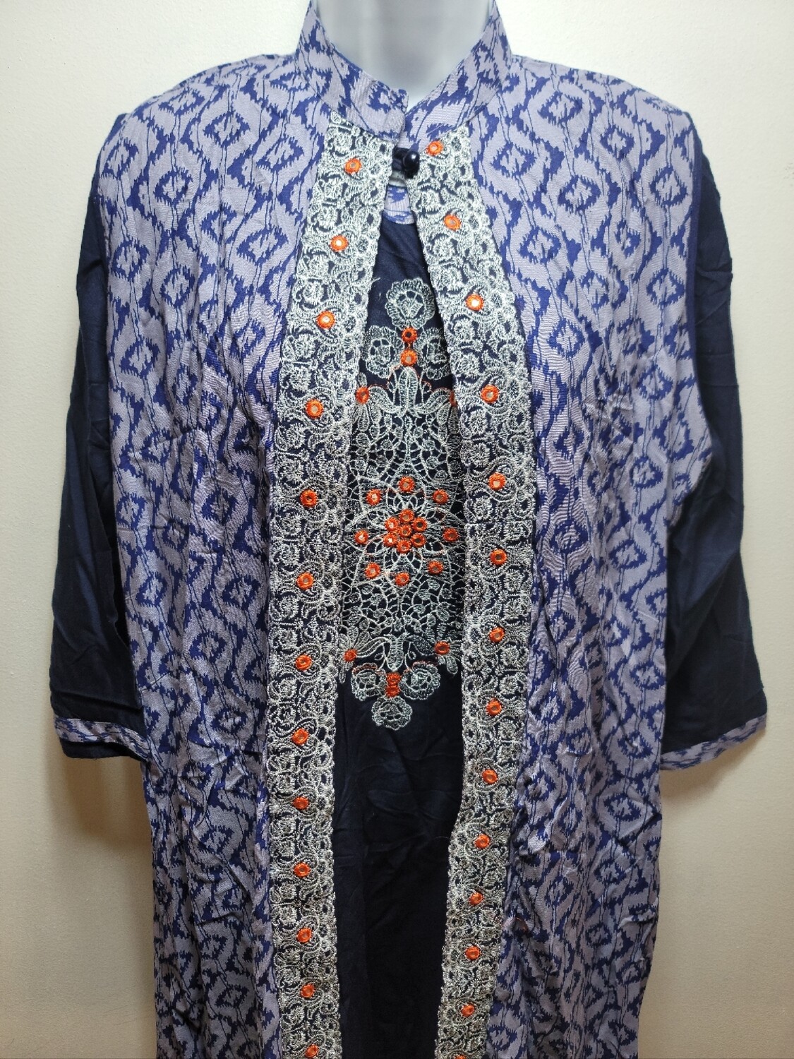 Embroidery Long Cotton Kurtis