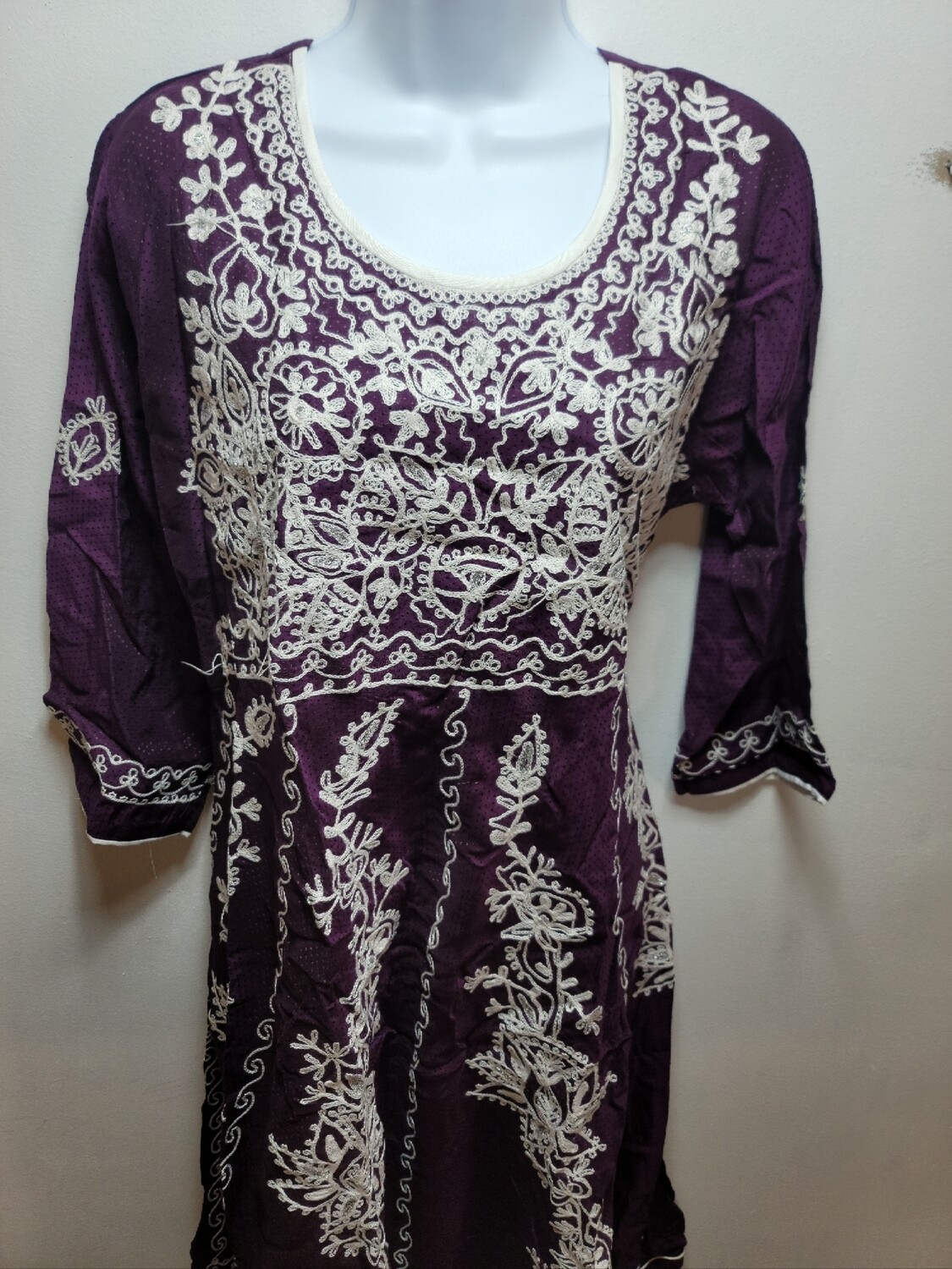 Embroidery Long Cotton Kurtis