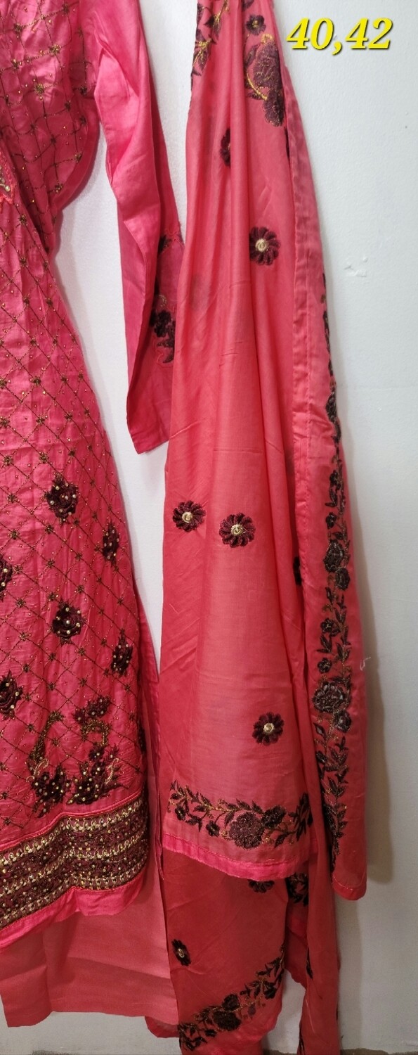 Pink Pakistani Cotton Boutiques Collection