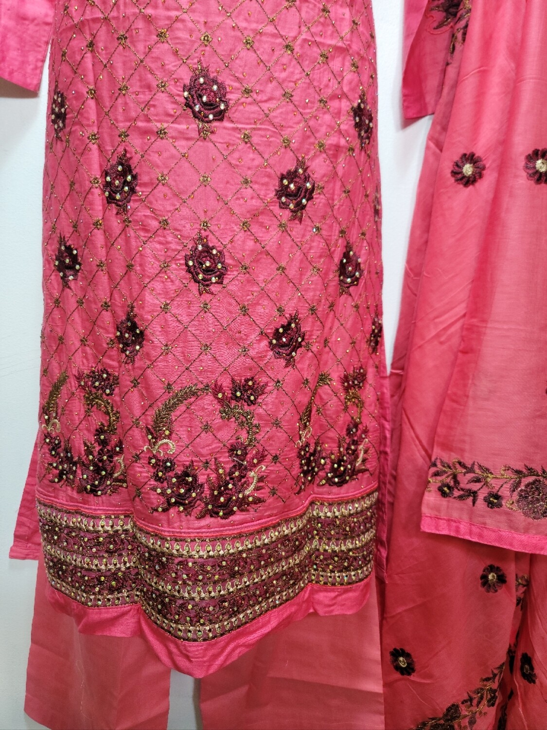 Pink Pakistani Cotton Boutiques Collection