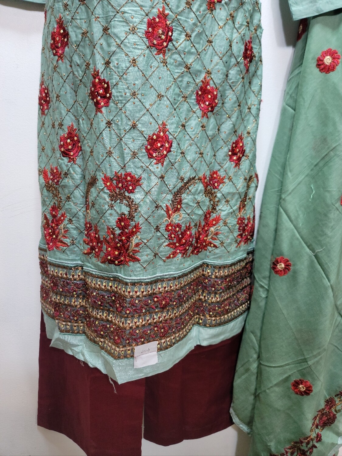 Pistachio Pakistani Cotton Boutiques Collection