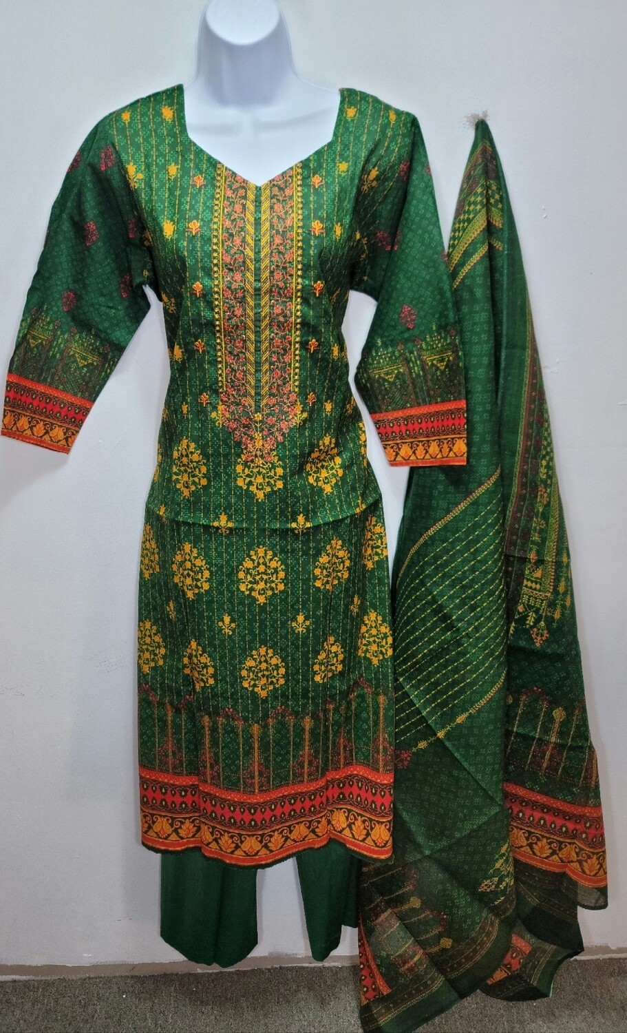 Pakistani Heavily Embridered Cotton Suits Collection