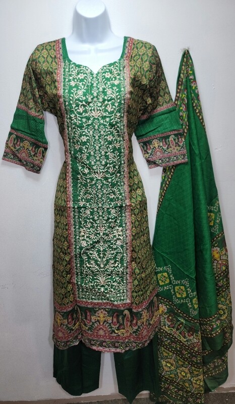 Pakistani Heavily Embroidered Cotton Suits Collection