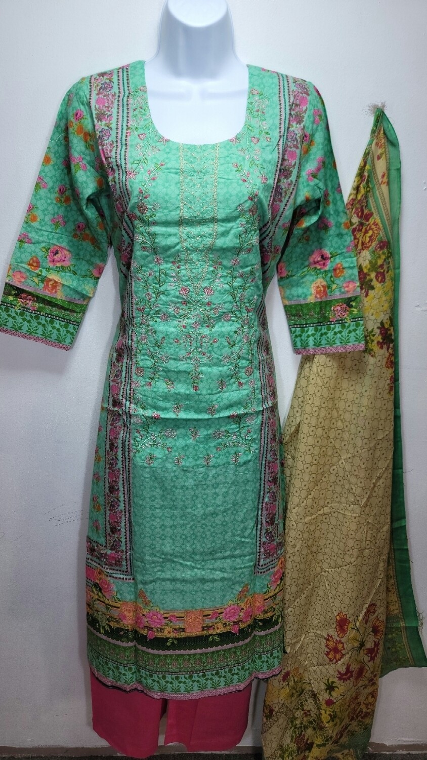 Pakistani Heavily Embridered Cotton Lawn Suits Collection