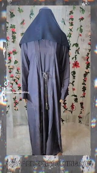 Ash Modest Dubai Abaya with pockets