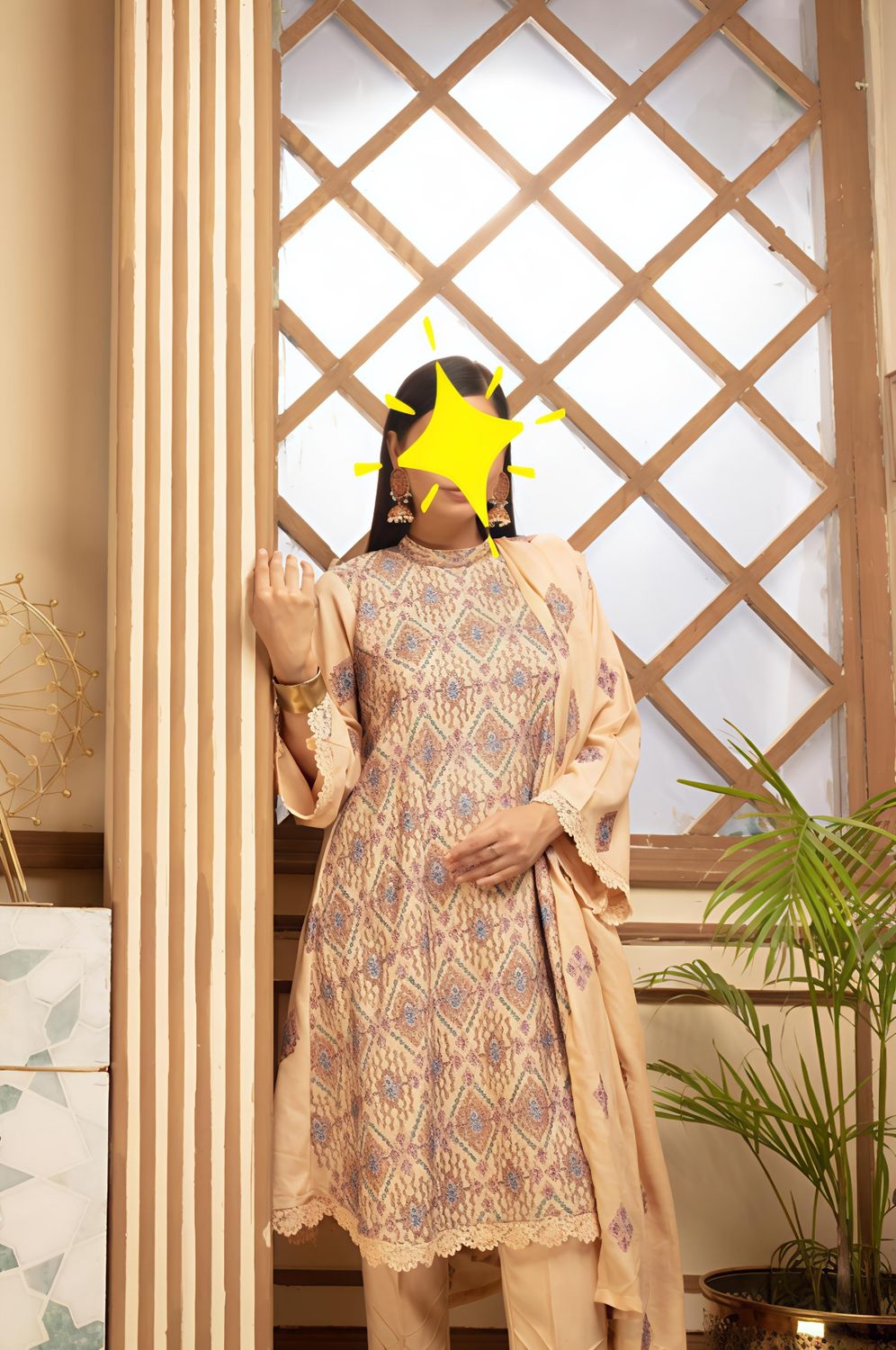 Dastoor Peach Collection