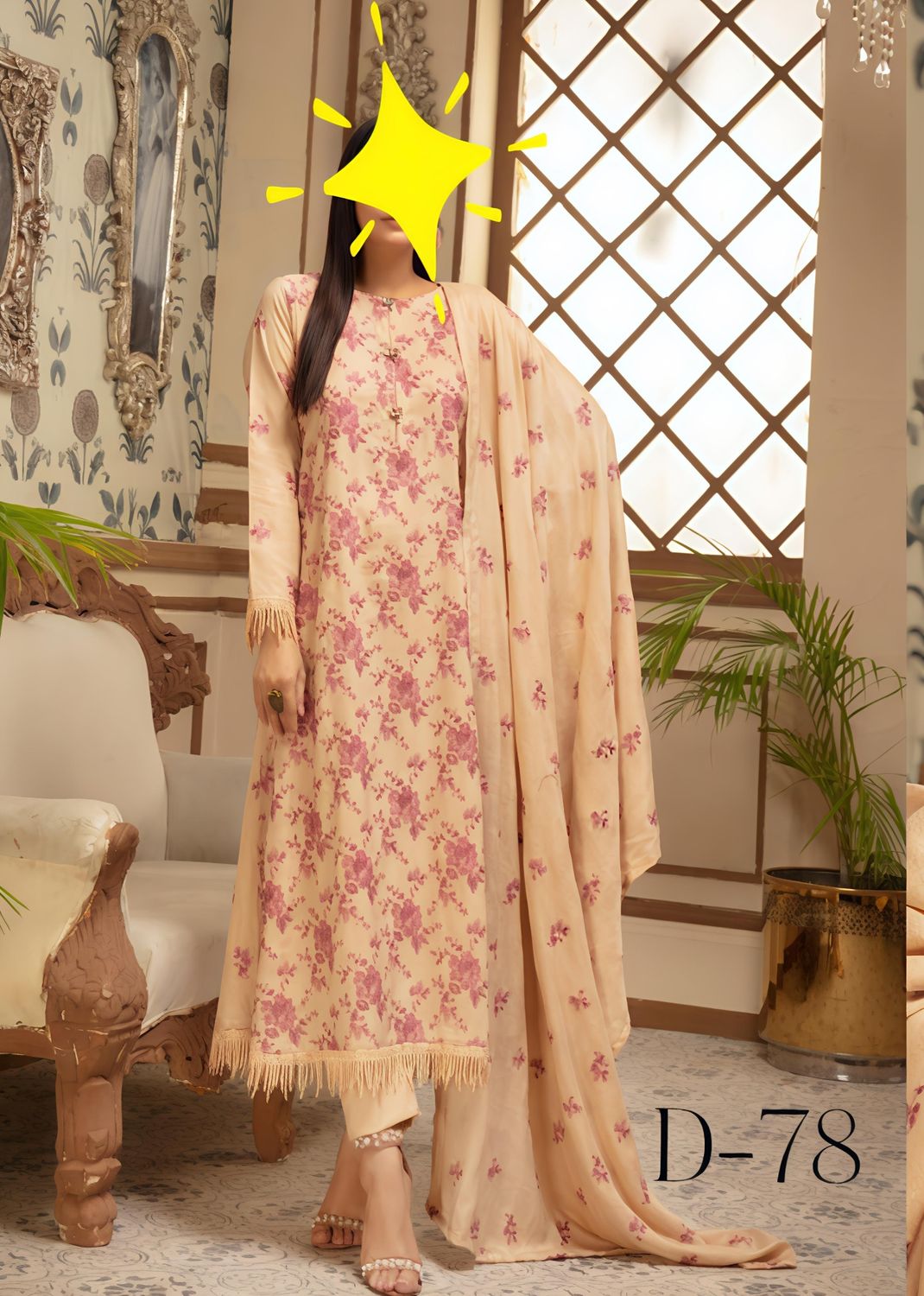 Dastoor Peach Collection