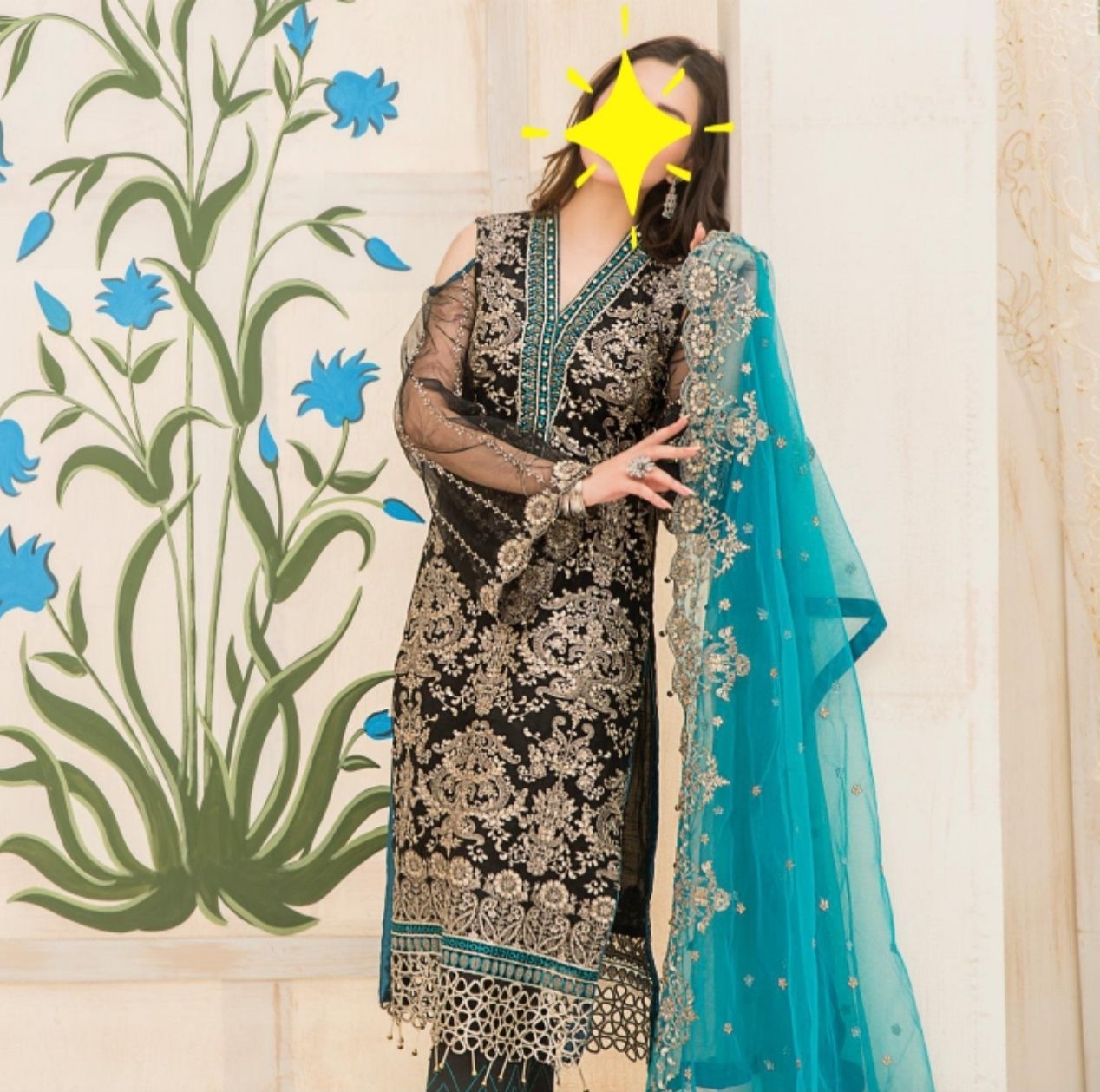 Black-Maryam&#39;s Luxury Chiffon