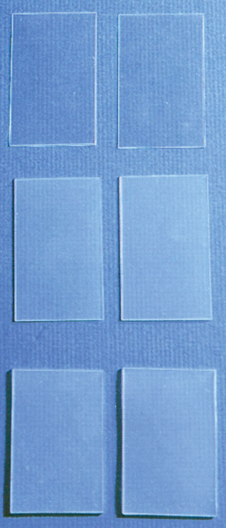 Silicone Sheeting - 38mm x 51mm x 0.13mm