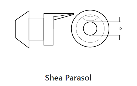 SHEA PARASOL VENT TUBE