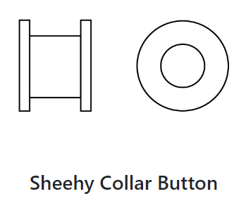 Sheehy Collar Button Titanium