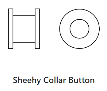SHEEY COLLAR BUTTON