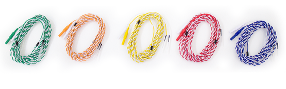 LARYNGEAL SURFACE ELECTRODE - LEAD WIRES