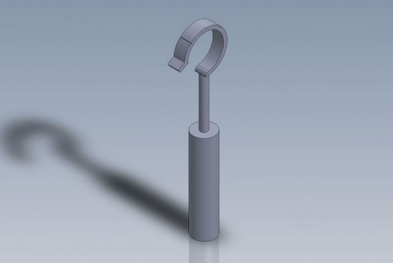 Platinum/PTFE piston for stapedectomy and stapedotomy
