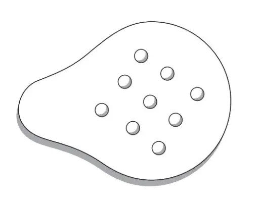 Eye Shields, Clear, Non-Sterile in Bags, 100 per Bag