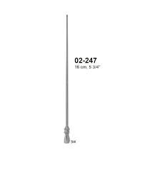 Wullstein flexible suction tip with Luer Cone- cylindrical