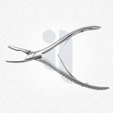 Brunings rongeur, chisel edged punch