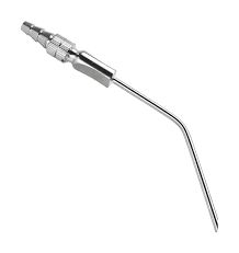 Frazier Suction Handle 184 x 2mm OD (6Fg), 42° bend, without suction control