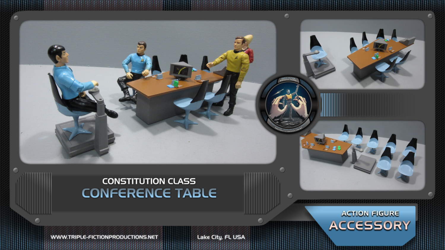 Constitution Class - 4.5" Scale - Conference Table