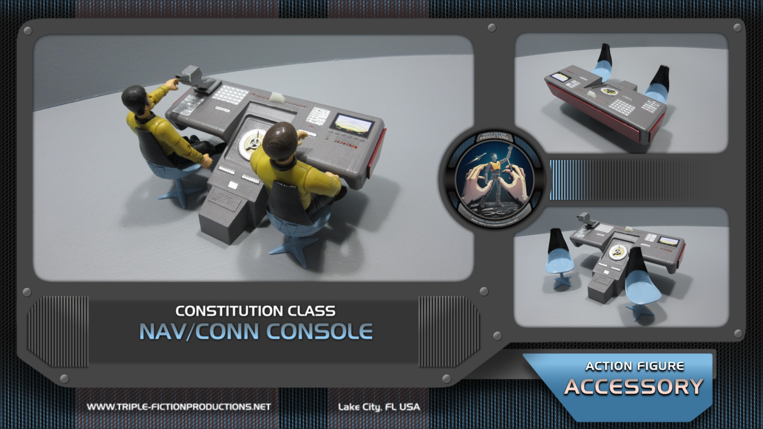 Constitution Class - 4.5" Scale - Nav/Conn Console