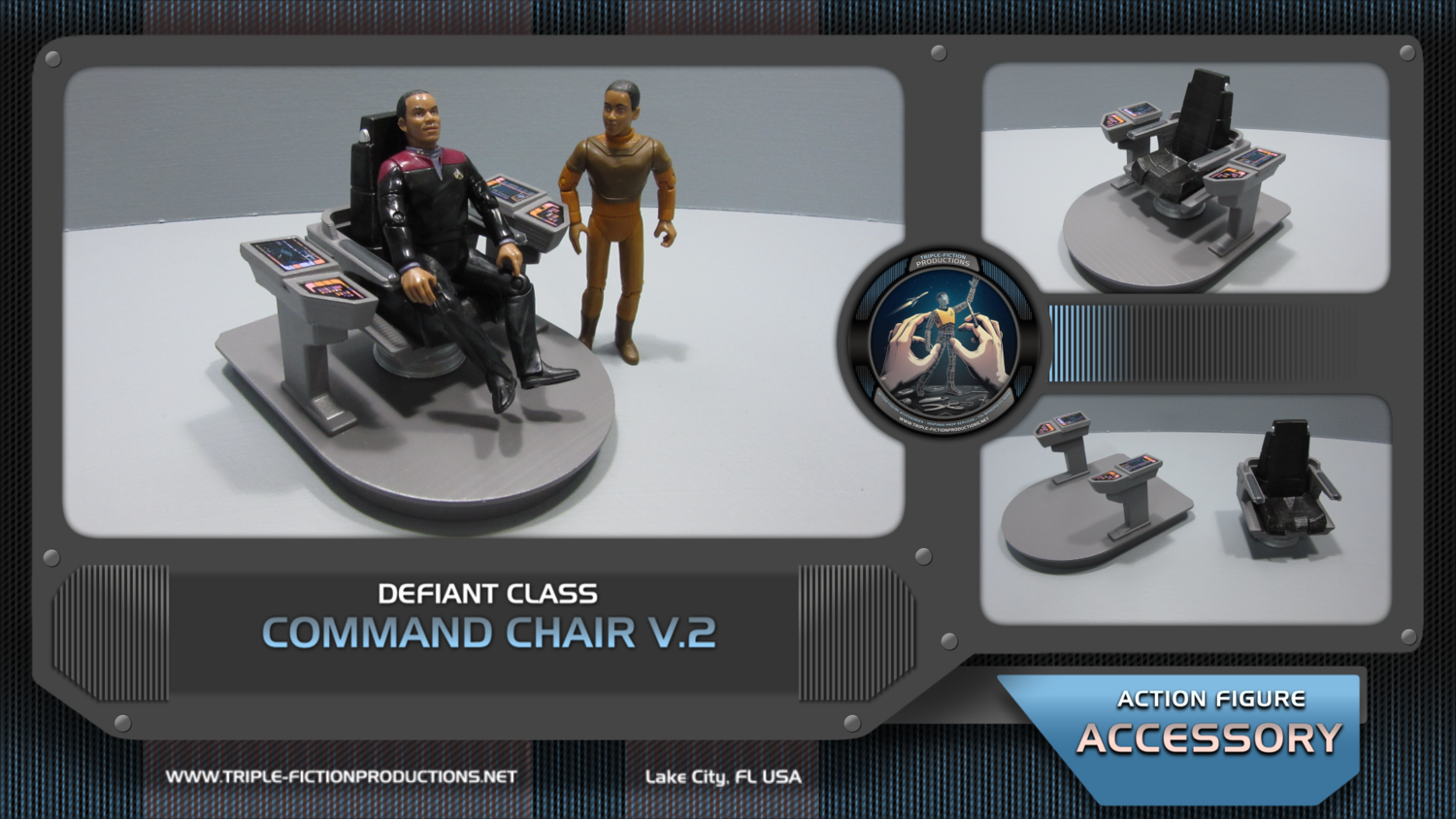 Defiant Class - 4.5" Scale - Command Chair