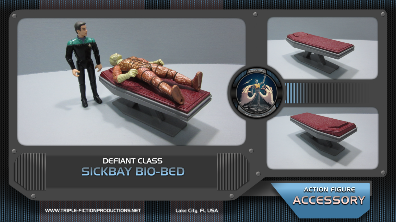 Defiant Class - 4.5&quot; Scale - Sickbay Bio-Bed