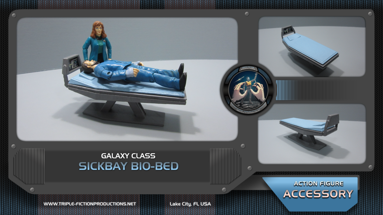Galaxy Class - 4.5" Scale - Sickbay Bio-Bed
