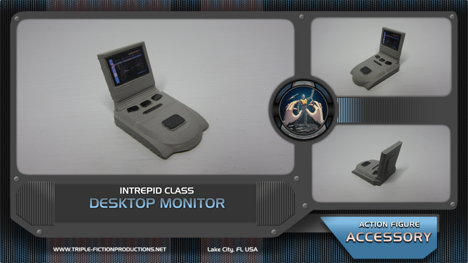 Intrepid Class - 4.5" Scale - Desktop Monitor