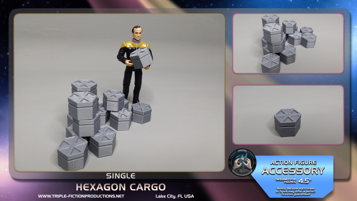 4.5&quot; Scale - Hexagon Cargo (Single)