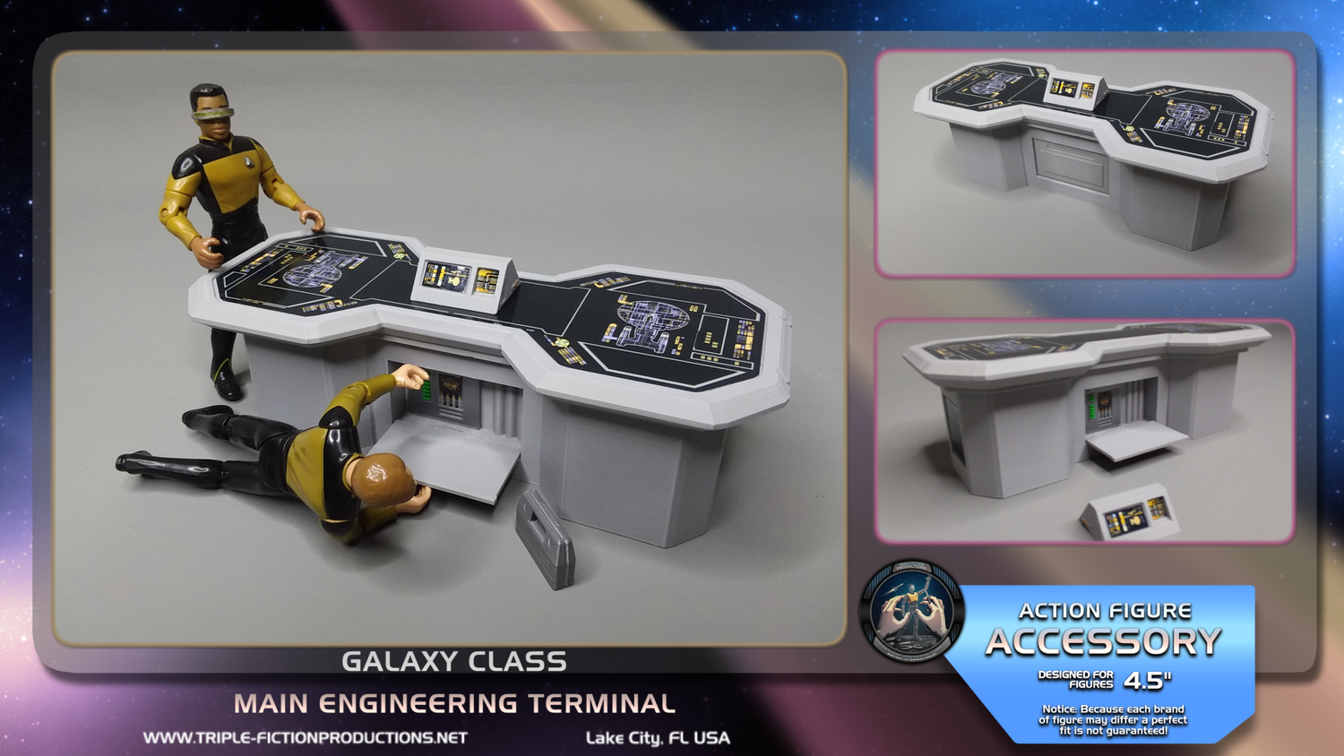Galaxy Class - 4.5&quot; Scale - Main Engineering Terminal
