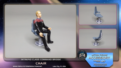 Intrepid Class - 4.5&quot; Scale - Bridge Chair