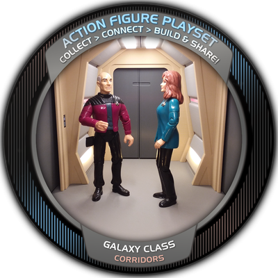 Galaxy Class Heptagon Corridor