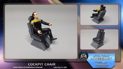 4.5&quot; Scale - Cockpit Chair