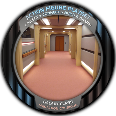 Galaxy Class Marathon Corridor