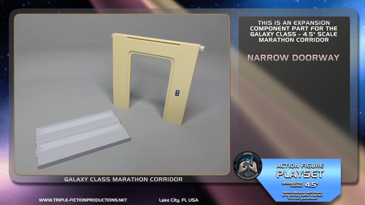 Galaxy Class - 4.5&quot; Scale - Marathon Corridor Narrow Doorway