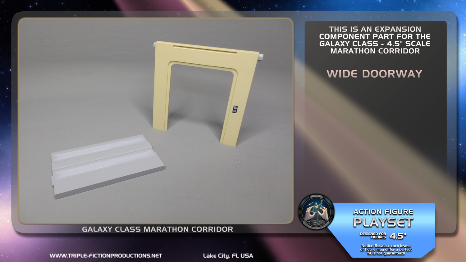 Galaxy Class - 4.5&quot; Scale - Marathon Corridor Wide Doorway