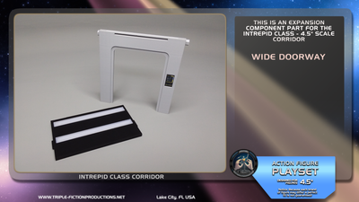 Intrepid Class - 4.5&quot; Scale - Corridor Wide Doorway