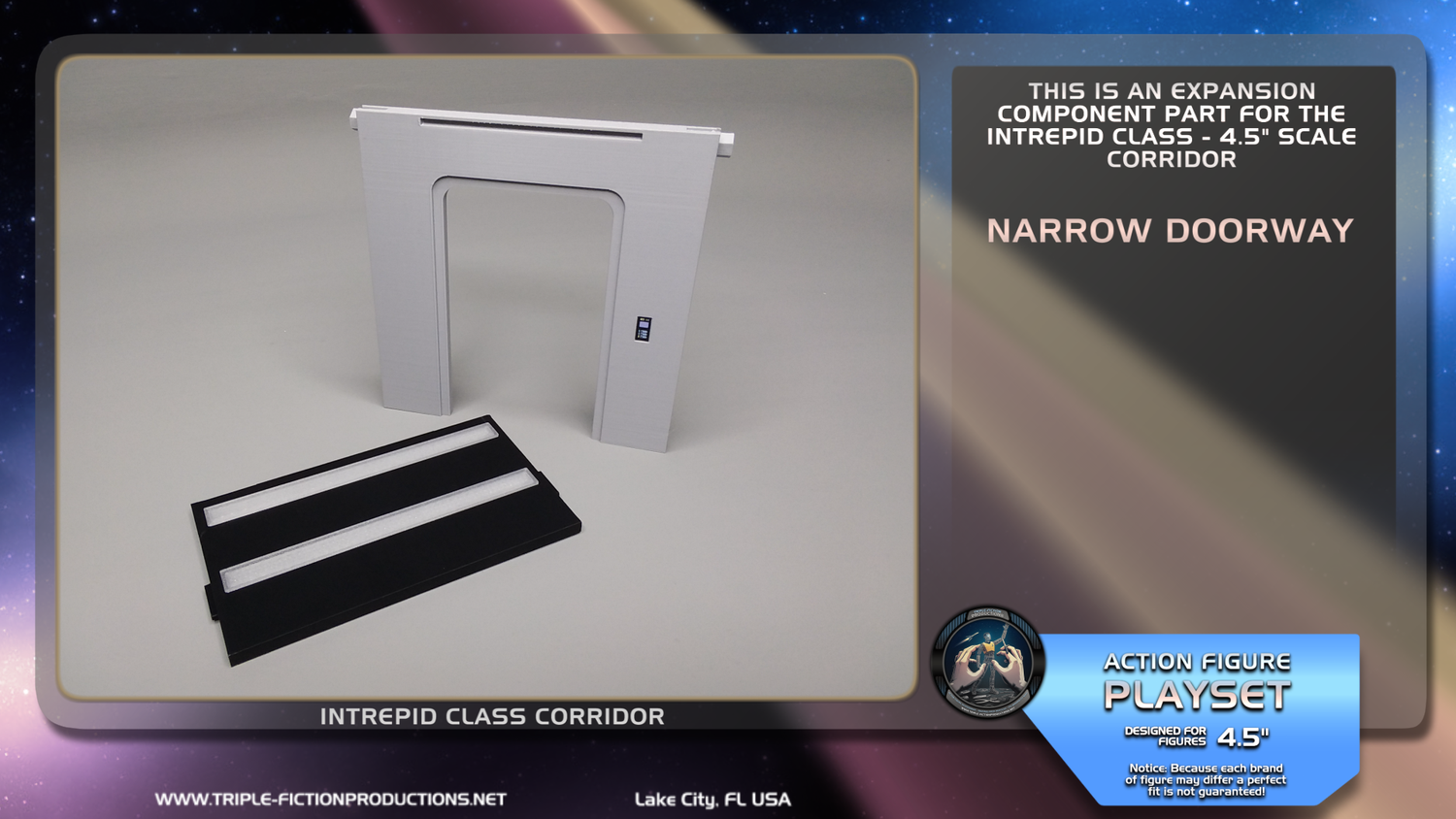 Intrepid Class - 4.5&quot; Scale - Corridor Narrow Doorway