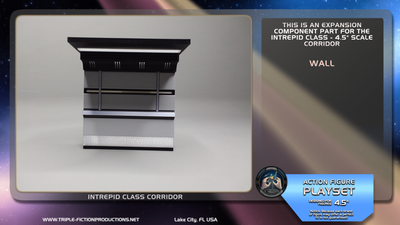 Intrepid Class - 4.5&quot; Scale - Corridor Wall