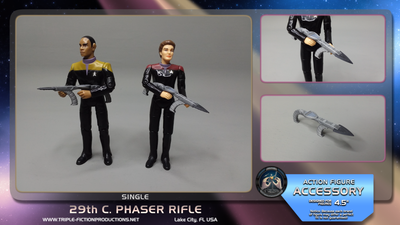 4.5&quot; Scale - 29th C. Phaser Rifle (Single)