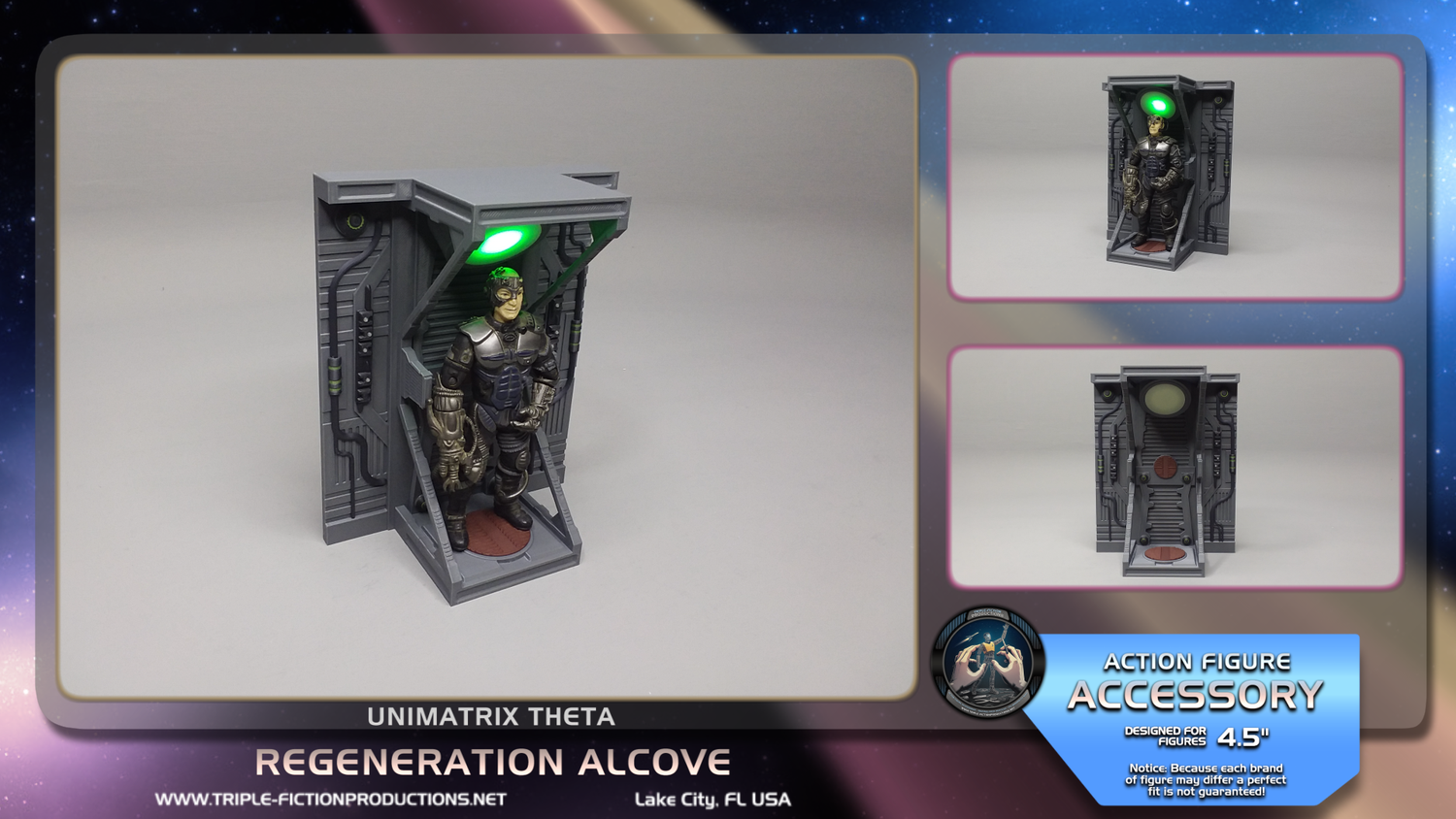 Unimatrix Theta - 4.5&quot; Scale - Regeneration Alcove Type 1