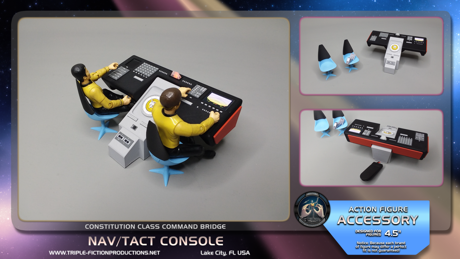 Constitution Class - 4.5&quot; Scale - Nav/Tact Console