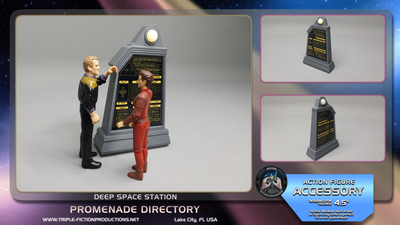 Deep Space Station - 4.5&quot; Scale - Promenade Directory
