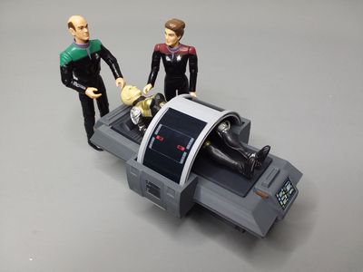 AFA TREK 2371-2378 - 4.5" Scale - Sickbay Surgical Bio-Bed