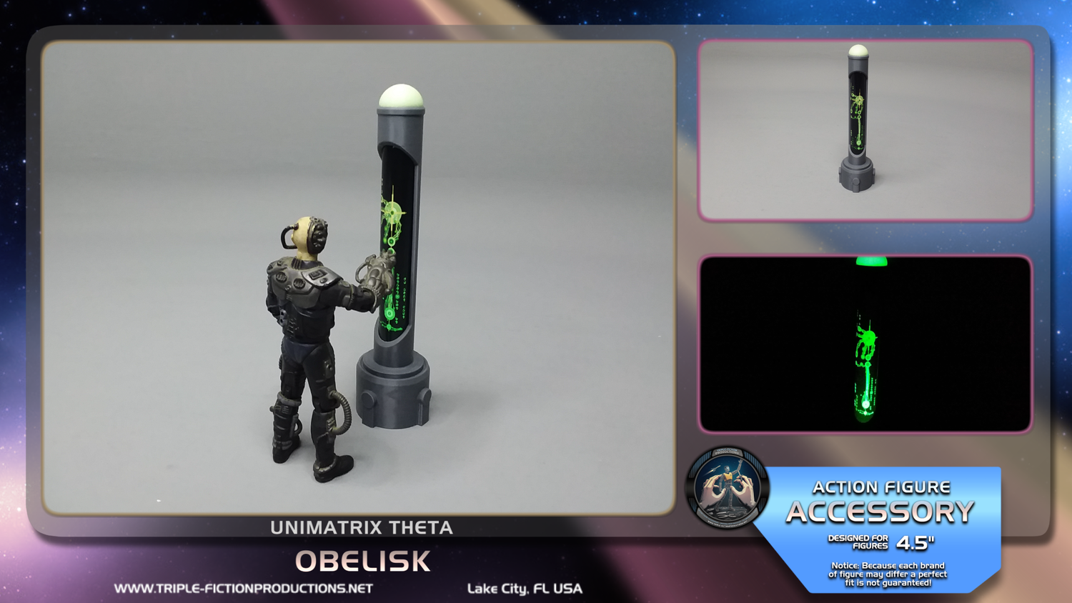 Unimatrix Theta - 4.5&quot; Scale - Obelisk