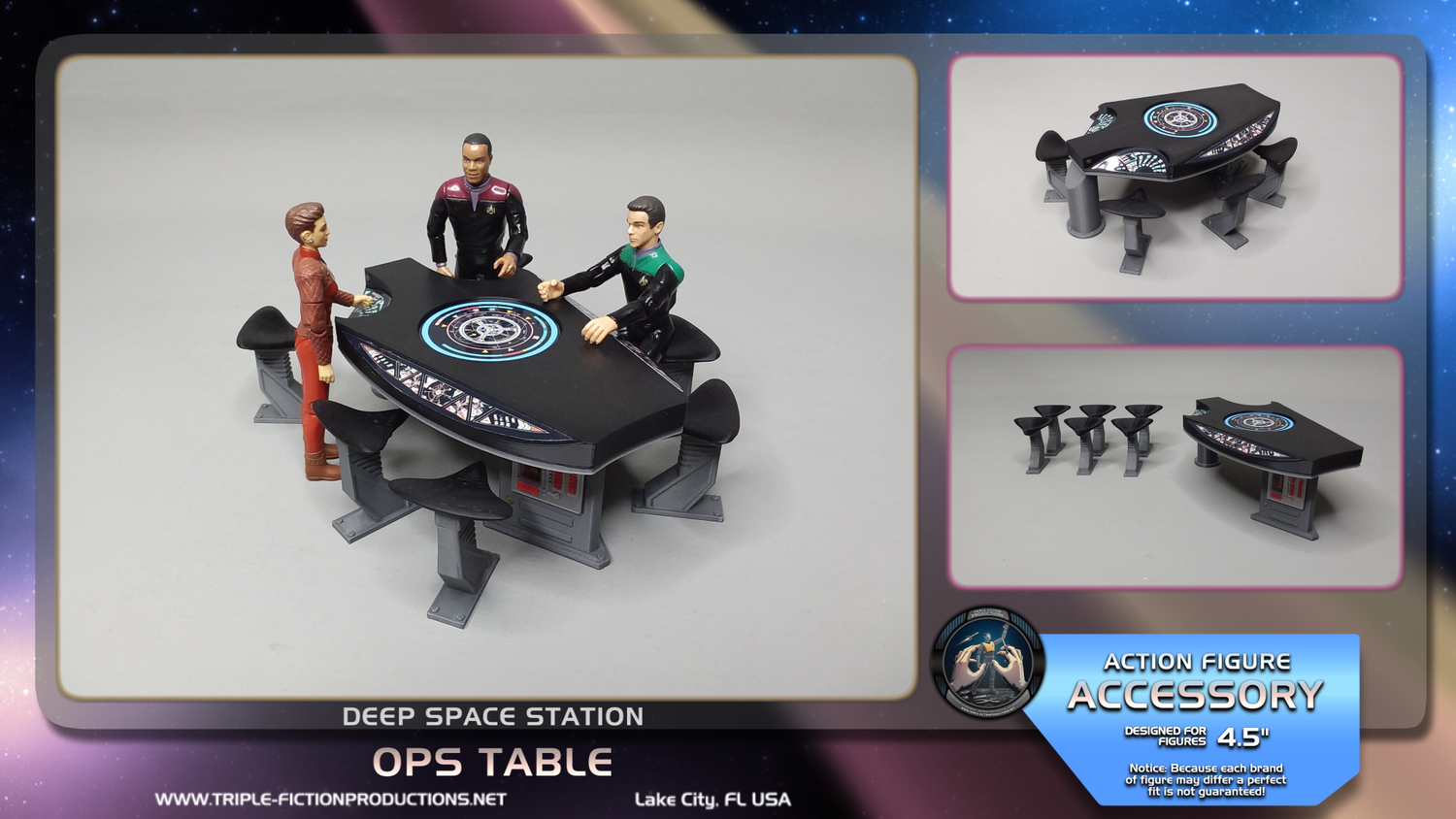 Deep Space Station - 4.5&quot; Scale - OPS Table