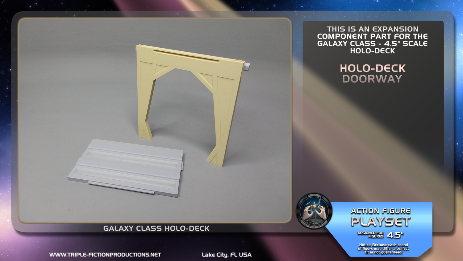 Galaxy Class - 4.5&quot; Scale - Holo-Deck Doorway