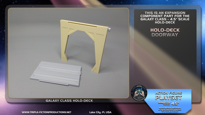Galaxy Class - 4.5&quot; Scale - Holo-Deck Doorway